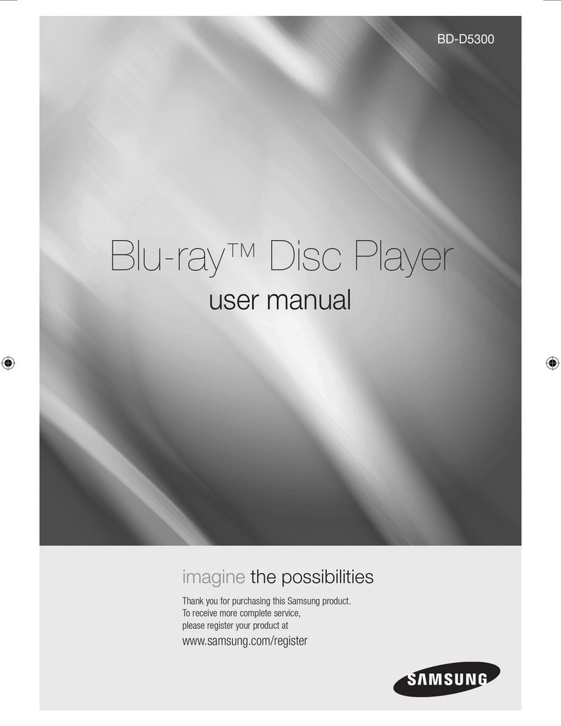 Samsung BD-D5300 User manual