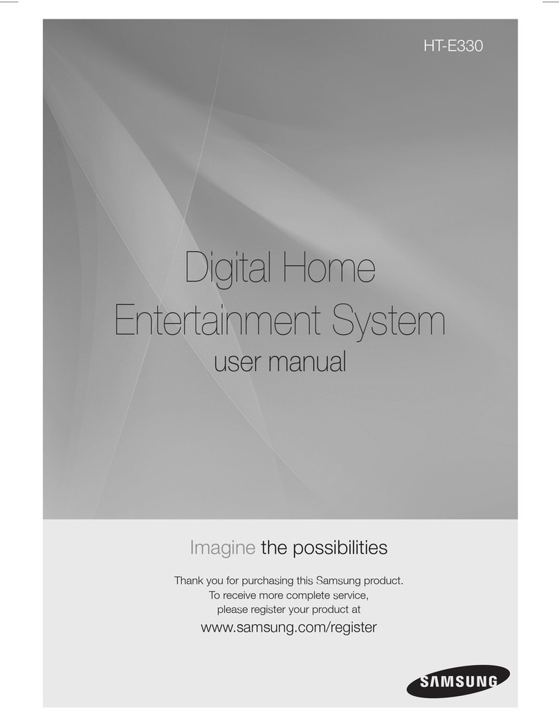 Samsung HT-E330 User manual