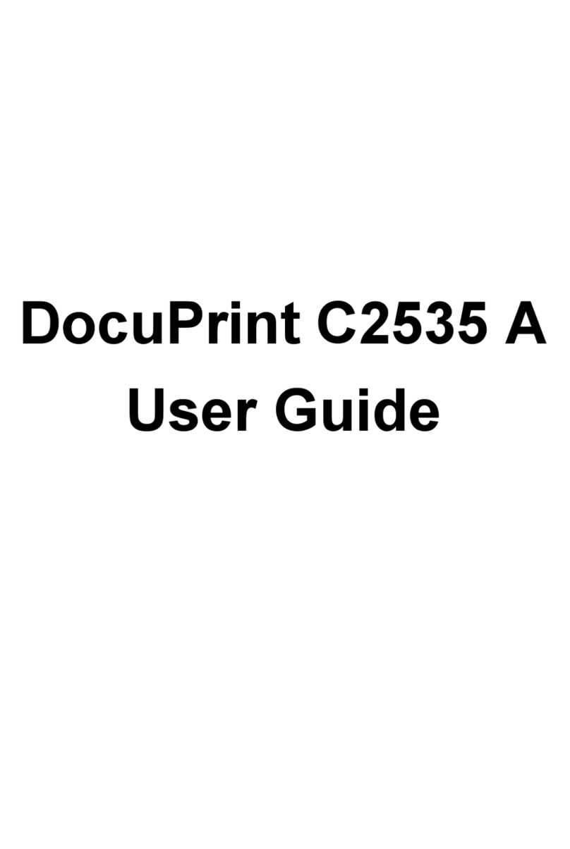 Xerox DocuPrint C2535 A User manual
