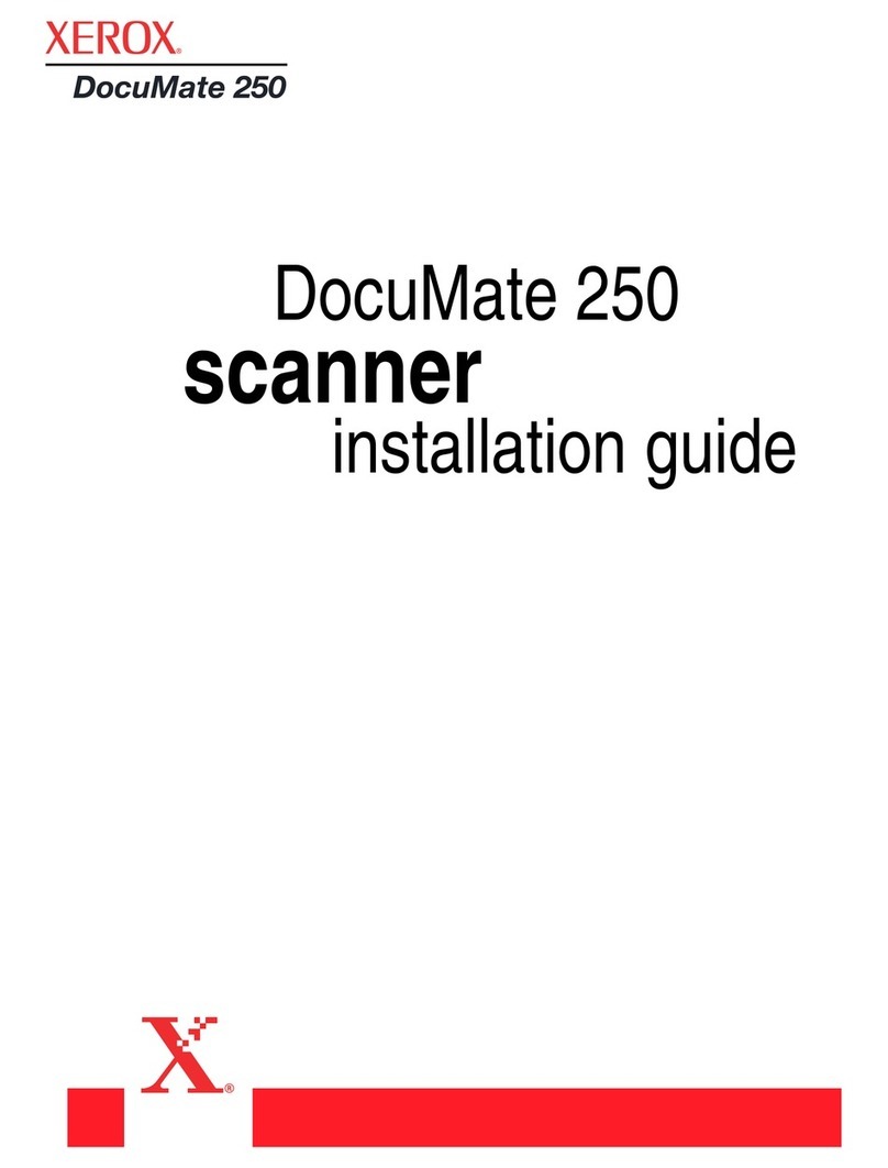Xerox DocuMate 250 installation guide