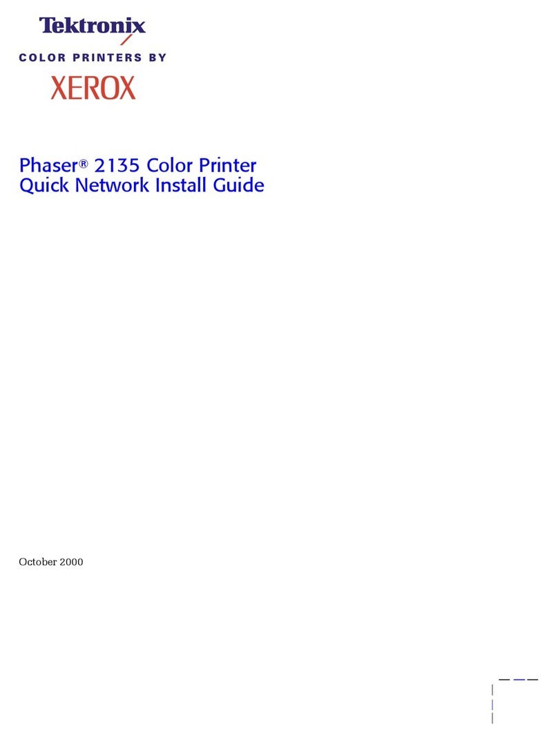 Xerox Phaser 2135 User manual Xerox Phaser 2135 User manual