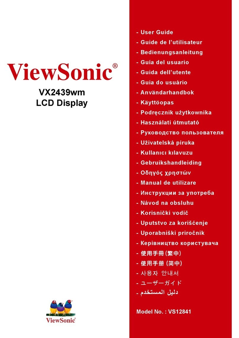 ViewSonic VX2439wm Instruction Manual