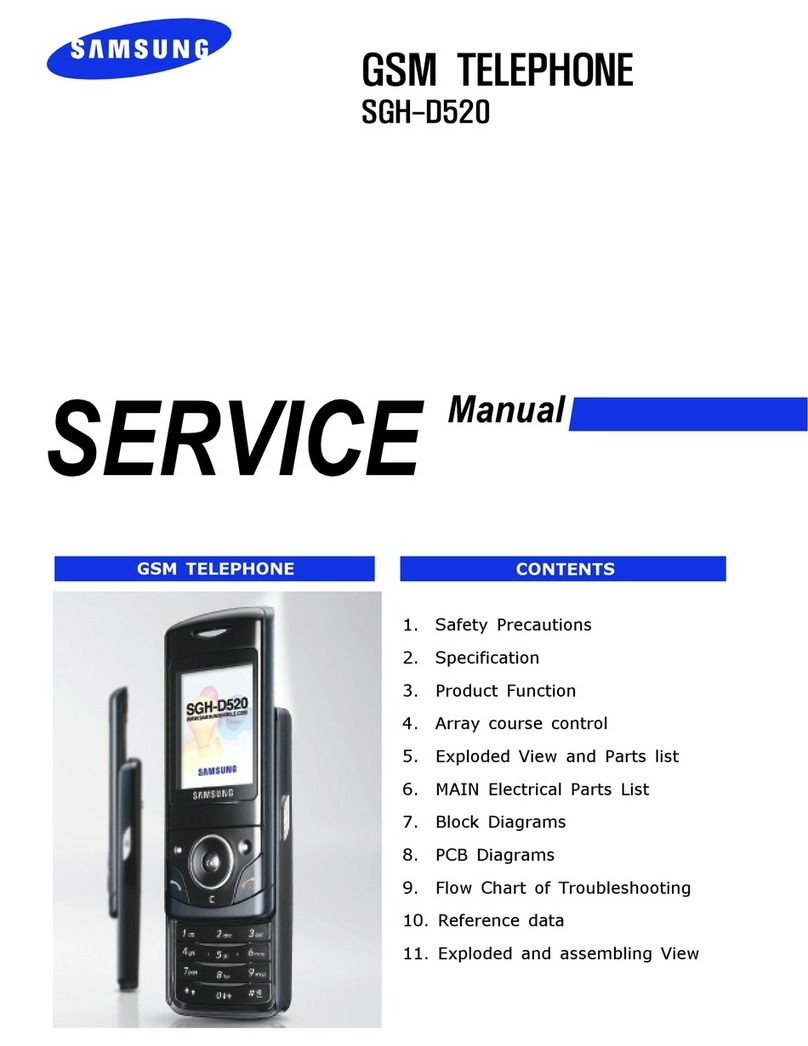 Samsung SGH-D520 User manual