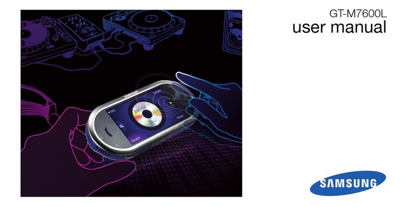 Samsung GT-M7600L user manual
