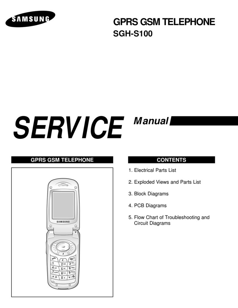 Samsung SGH-S100 User manual Samsung SGH-S100 User manual