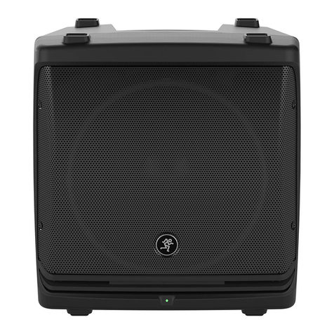 Mackie DLM12 User manual
