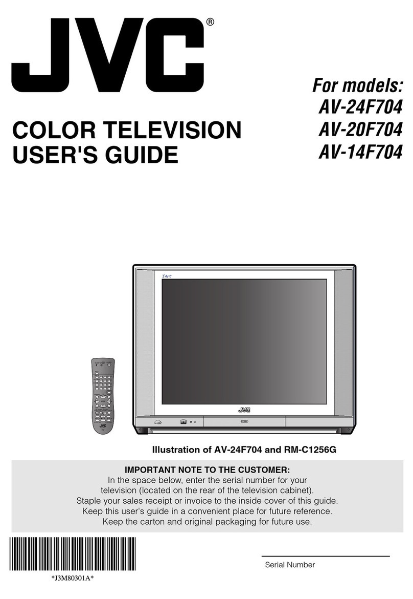 JVC AV 20F704 User manual