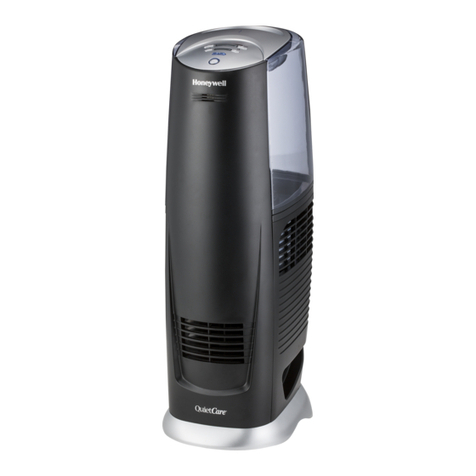 Honeywell HCM-315T - QuietCare Advanced UV Tower User manual