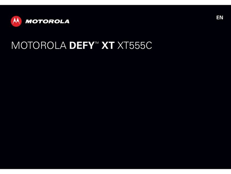 Motorola DEFY XT XT555C User manual