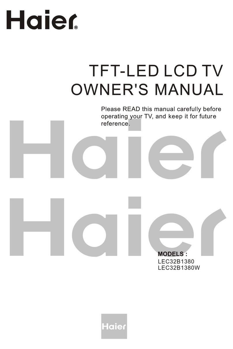 Haier LEC32B1380W User manual