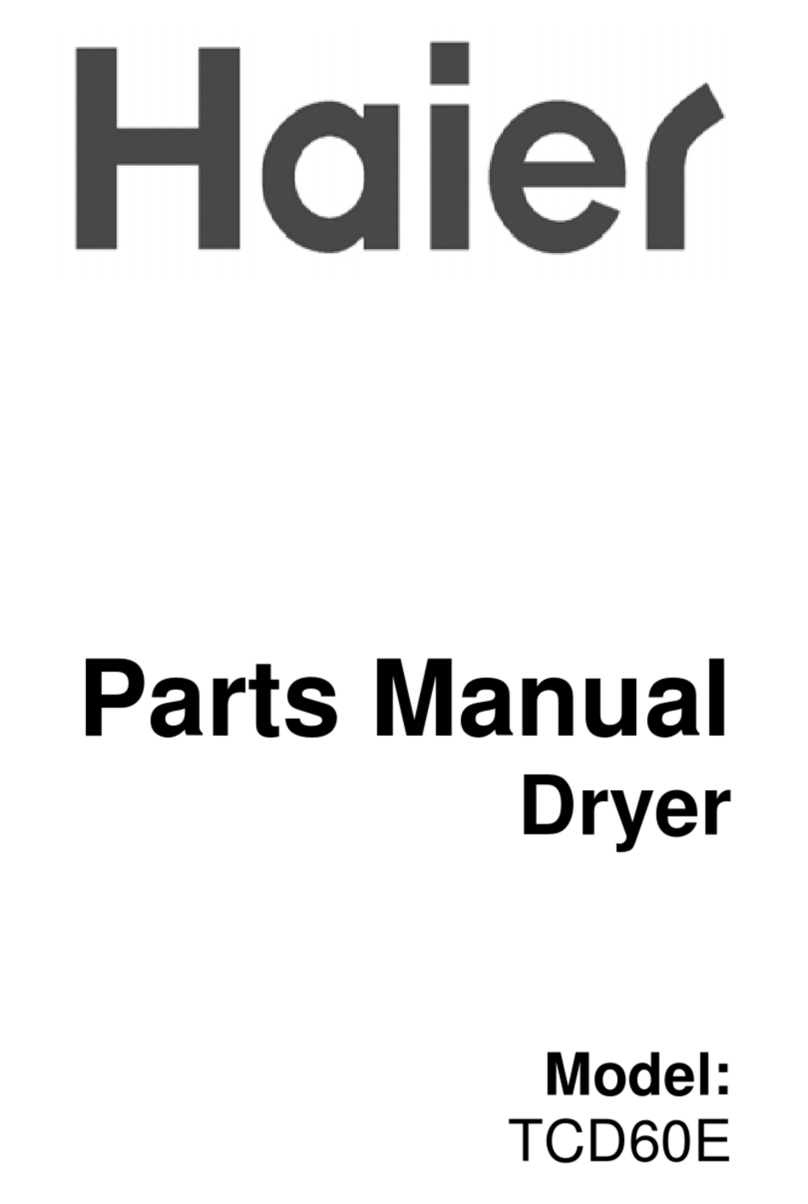 Haier TCD60E User manual Haier TCD60E User manual