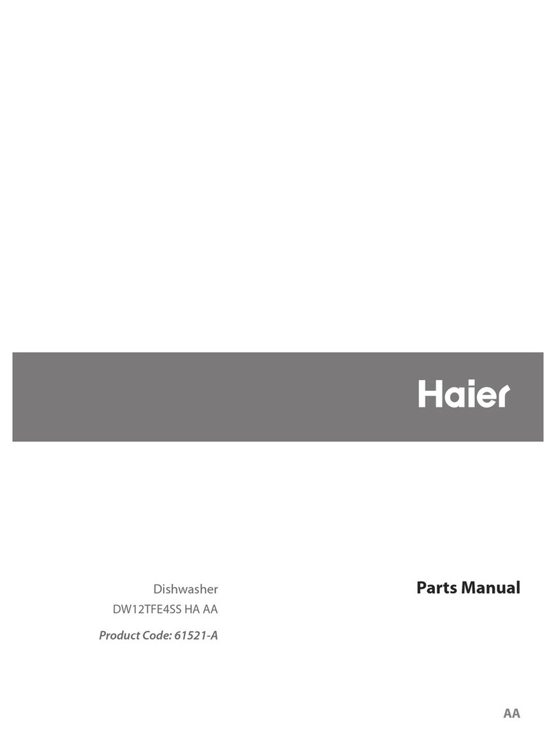 Haier DW12TFE4SS HA AA User manual