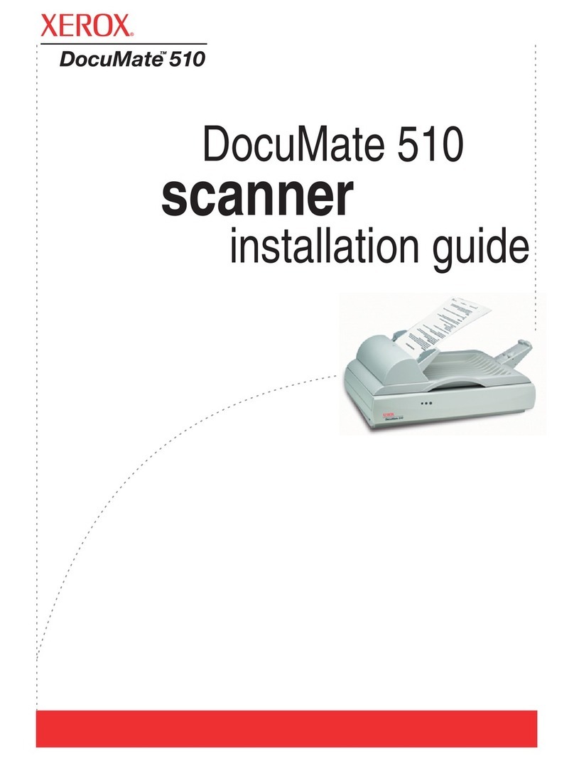 Xerox DocuMate 510 User manual