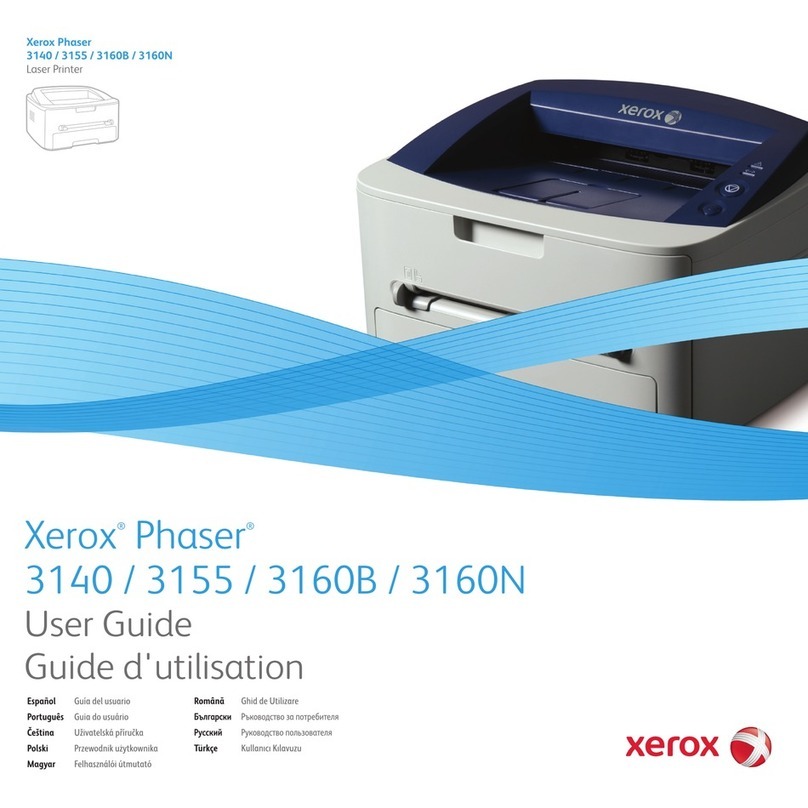 Xerox Phaser 3160B User manual