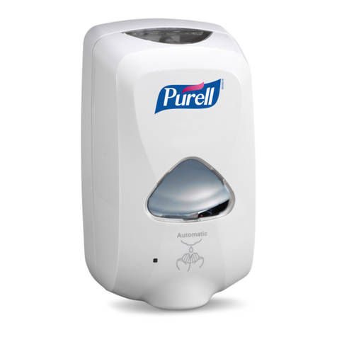 Purell Touch Free Dispensing System User manual