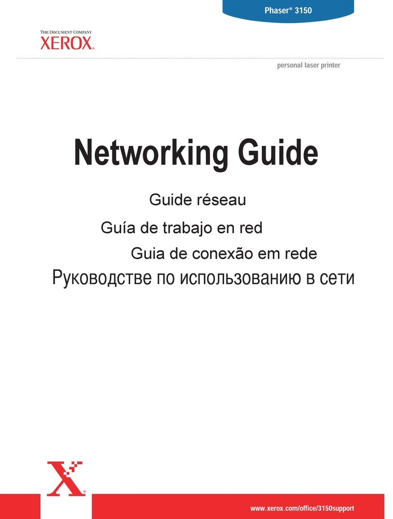 Xerox 3150 - Phaser B/W Laser Printer User manual