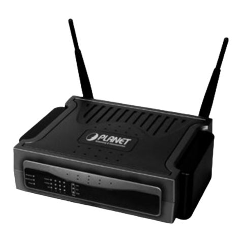 Planet WRT-405 User manual