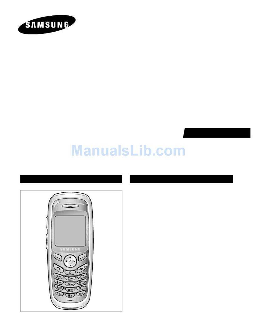 Samsung SGH-X100 User manual