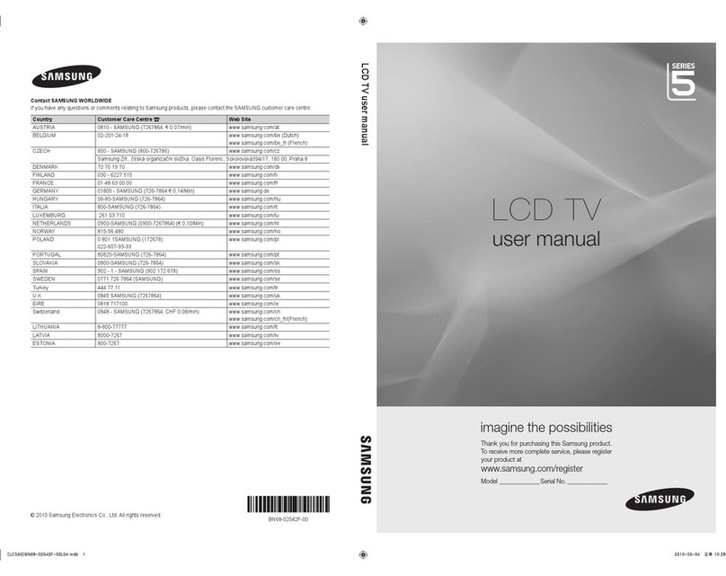 Samsung 5 Series user manual