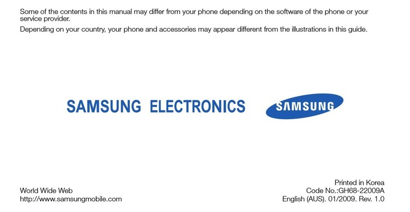 Samsung S7330 User manual