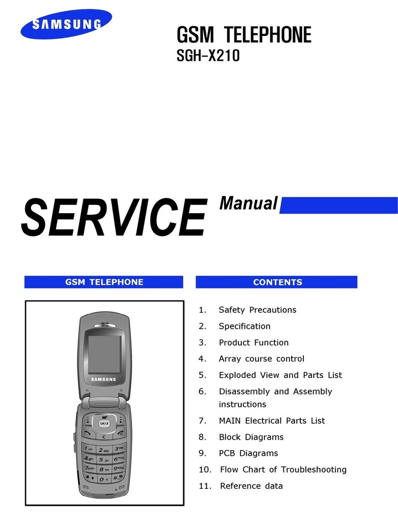 Samsung SGH-X210 User manual Samsung SGH-X210 User manual