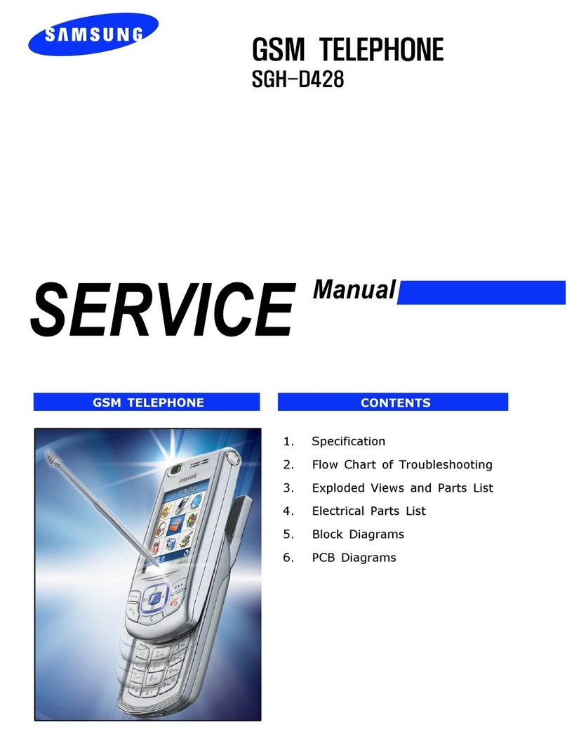 Samsung SGH-D428 User manual