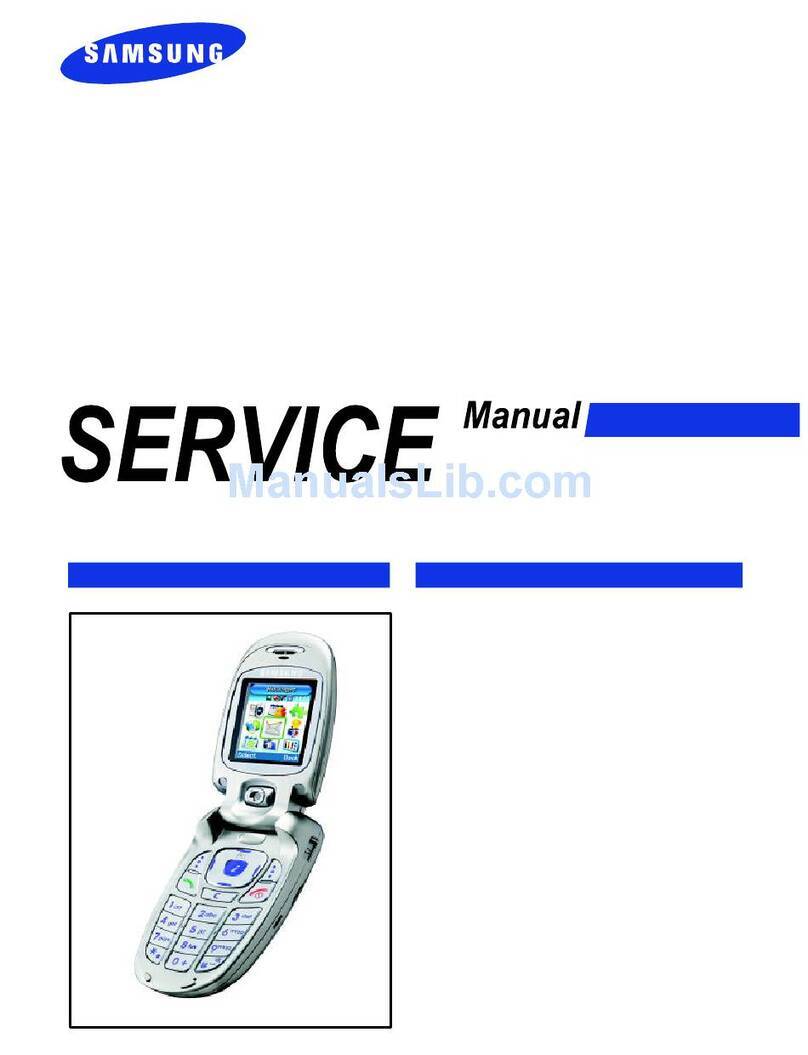 Samsung SGH-E340 Service manual