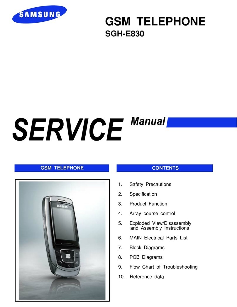 Samsung SGH-E830 User manual