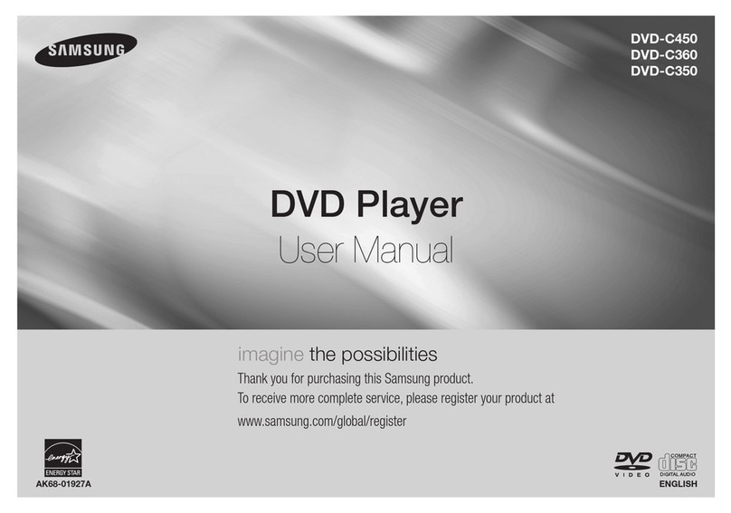 Samsung DVD-C450 User manual