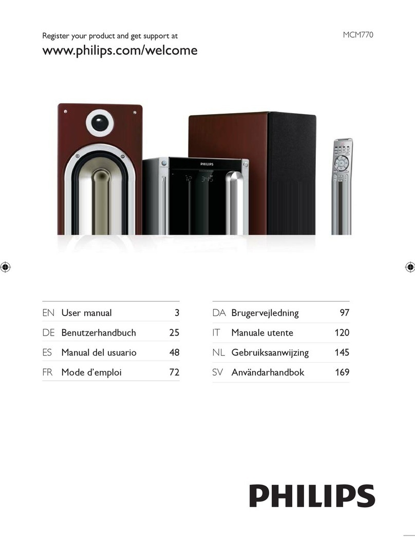 Philips MCM770 user manual