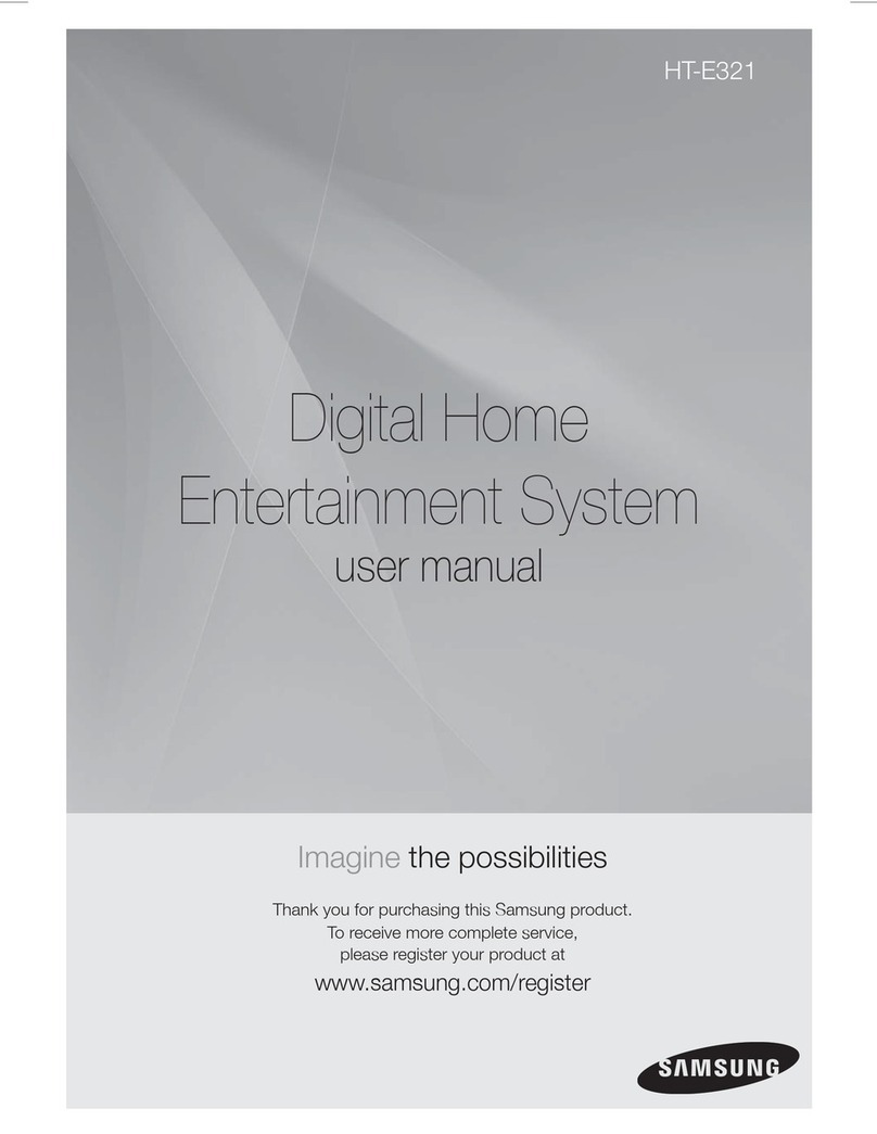 Samsung HT-E321 User manual