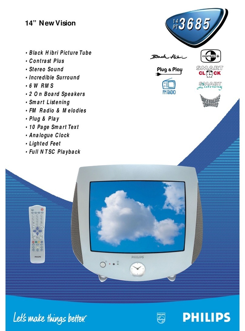 Philips 14PT3685 User manual