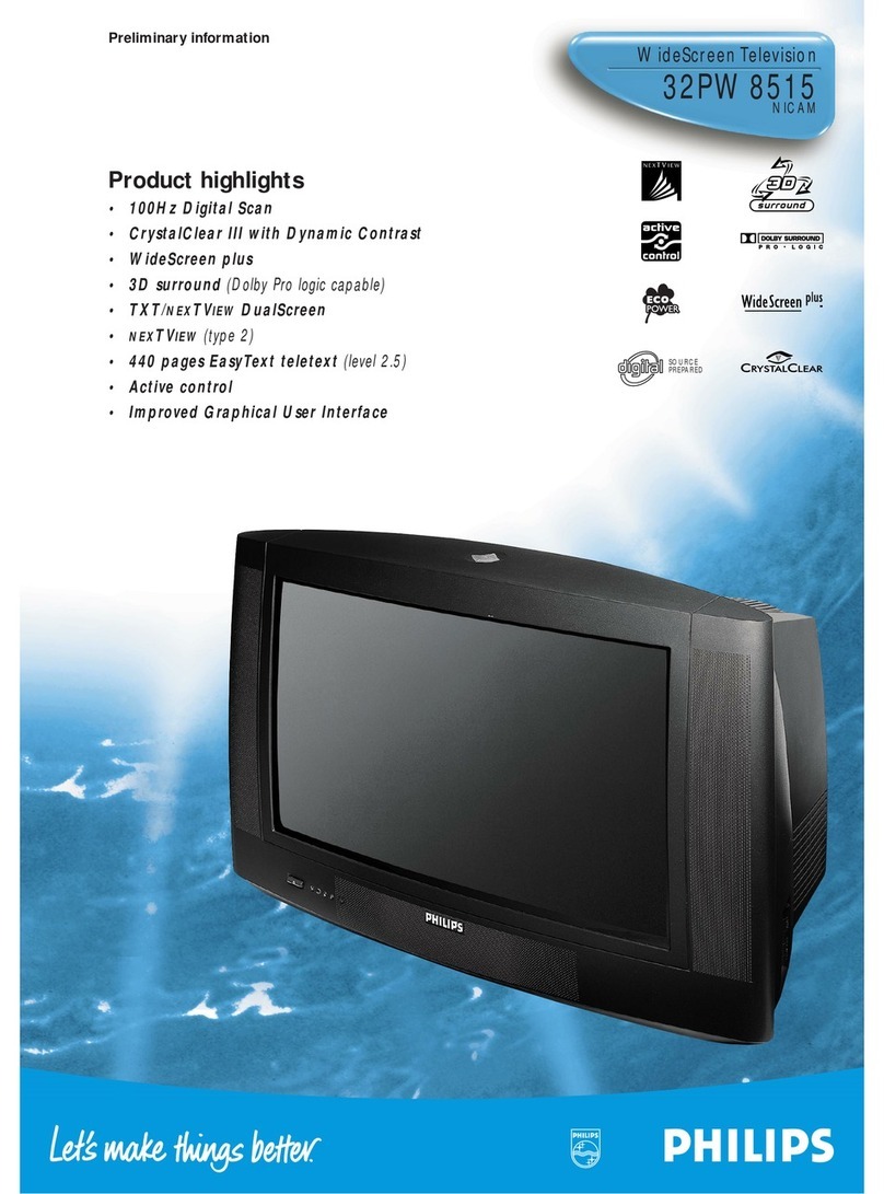 Philips 32PW8515 User manual