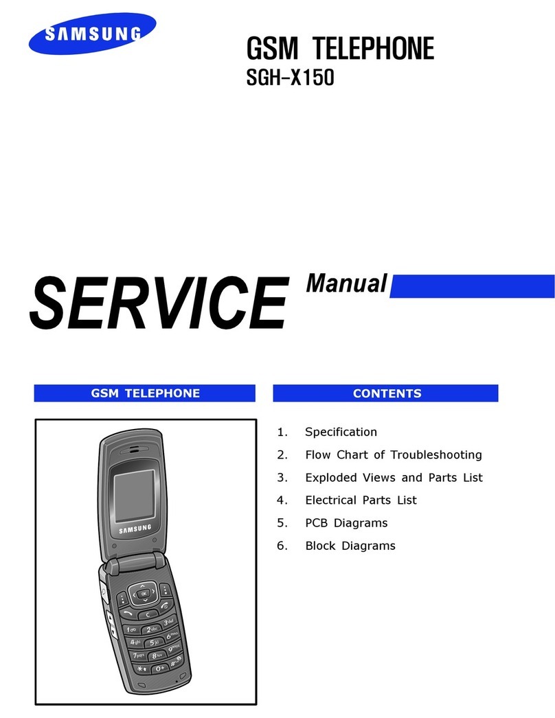 Samsung SGH-X150 User manual