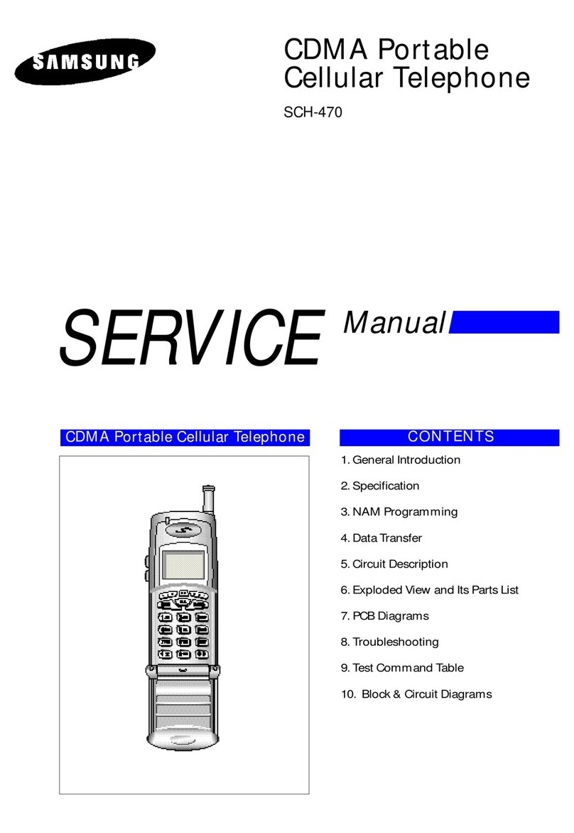 Samsung SCH-470 Service manual