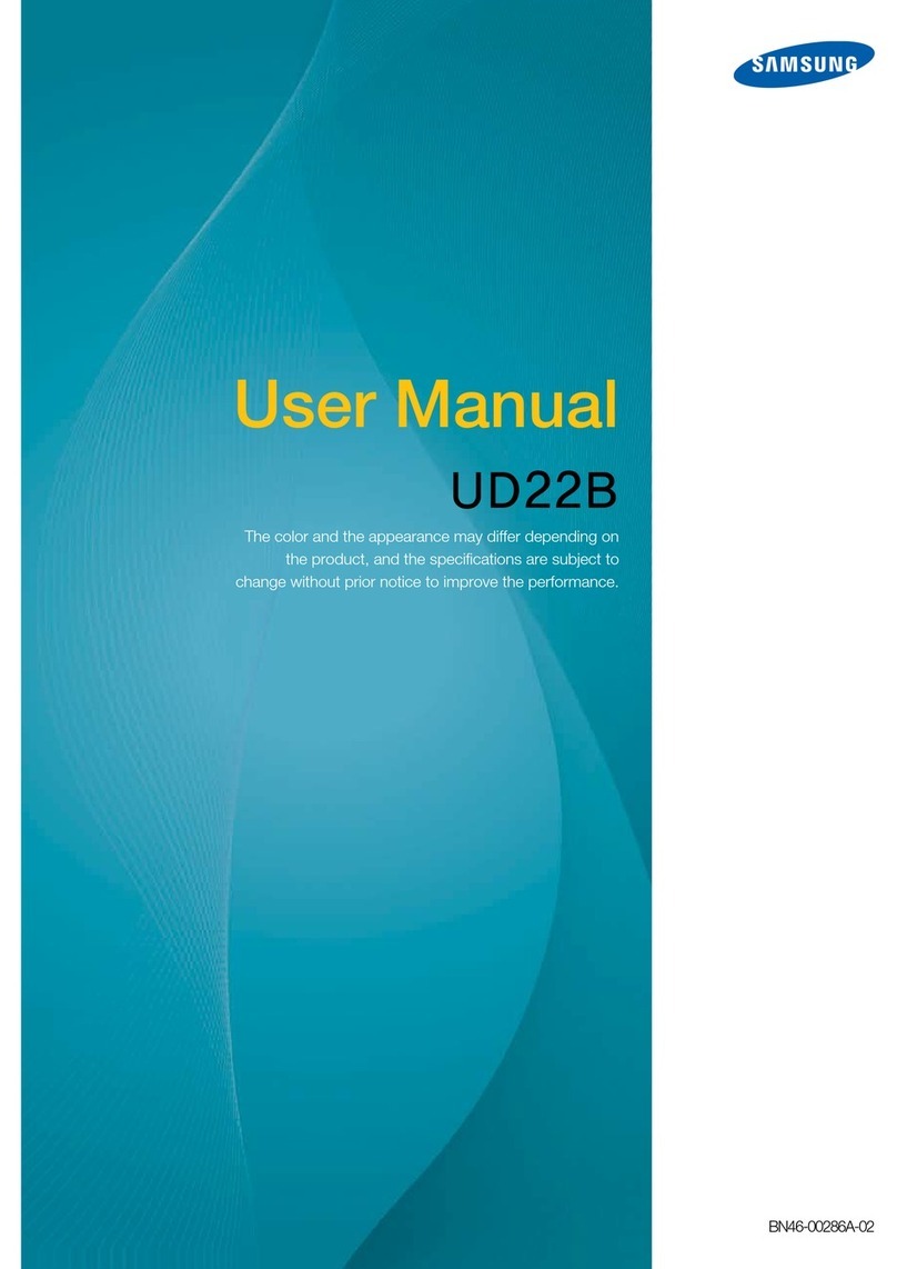 Samsung UD22B user manual