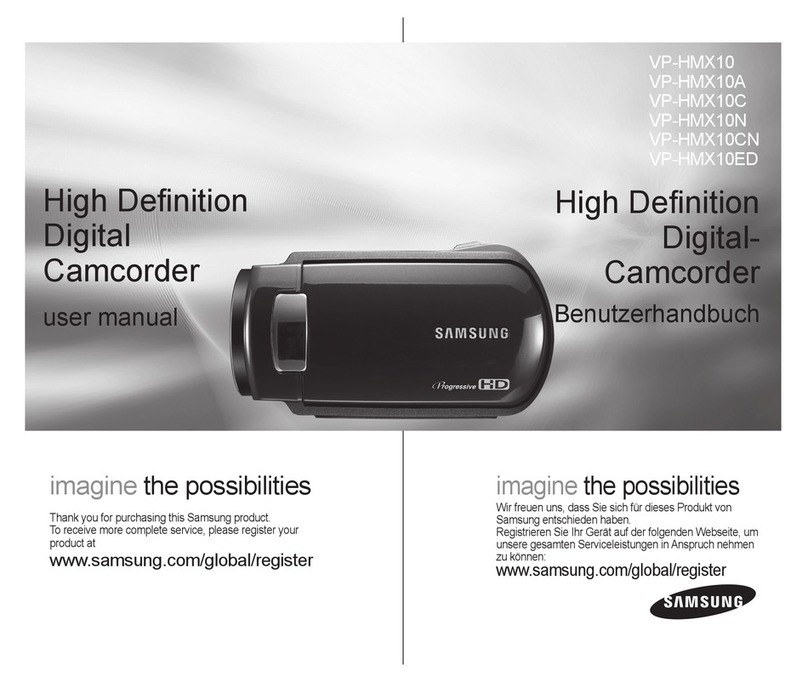 Samsung P-HMX10 User manual
