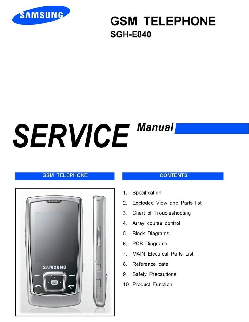 Samsung SGH-E840 User manual