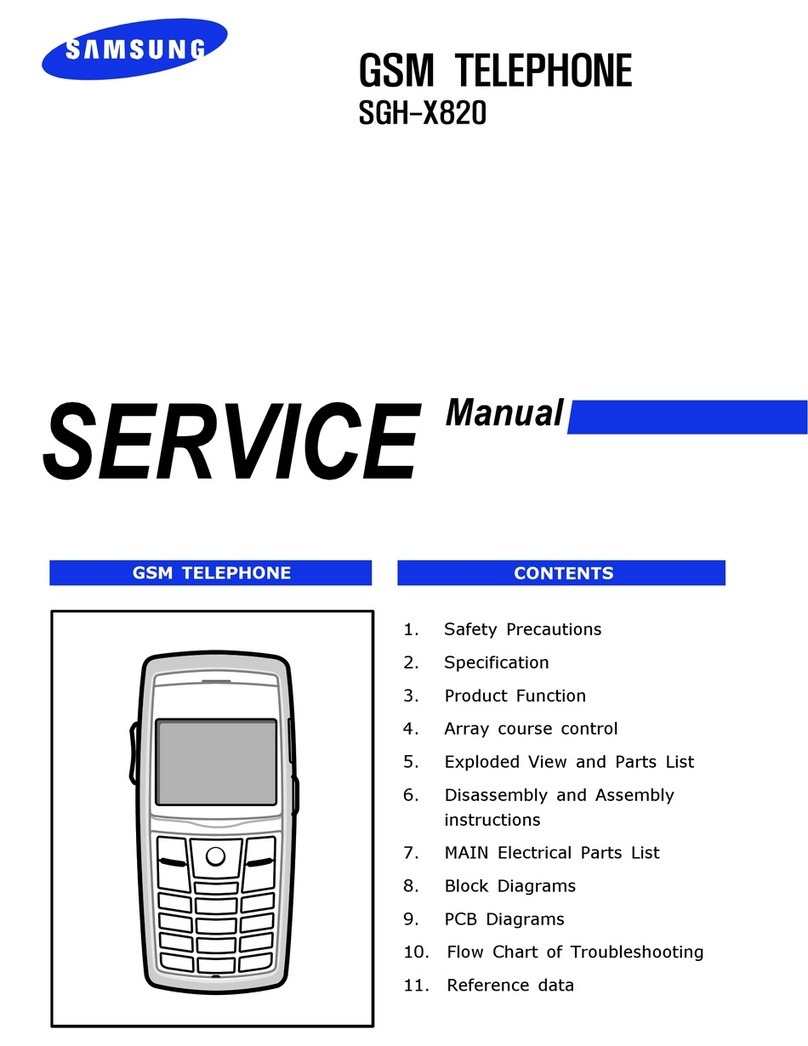 Samsung SGH X820 User manual