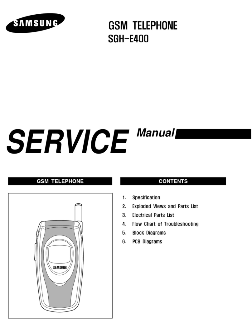 Samsung SGH-E400 User manual