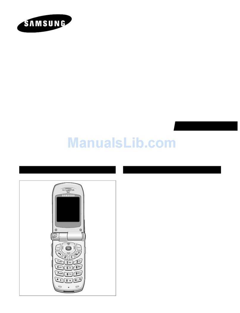 Samsung SGH-Z105 Service manual
