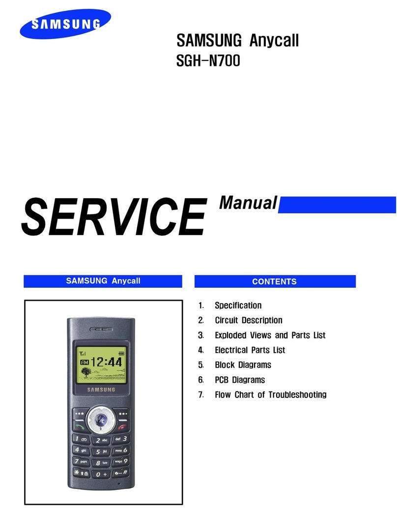 Samsung Anycall SGH-N700 User manual