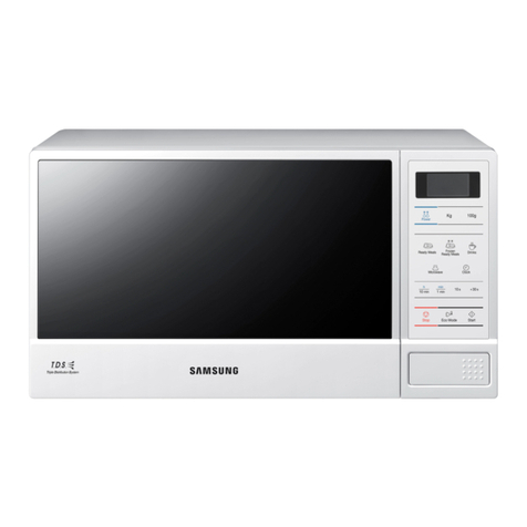 Samsung ME83D Owner's instructions and cooking guide