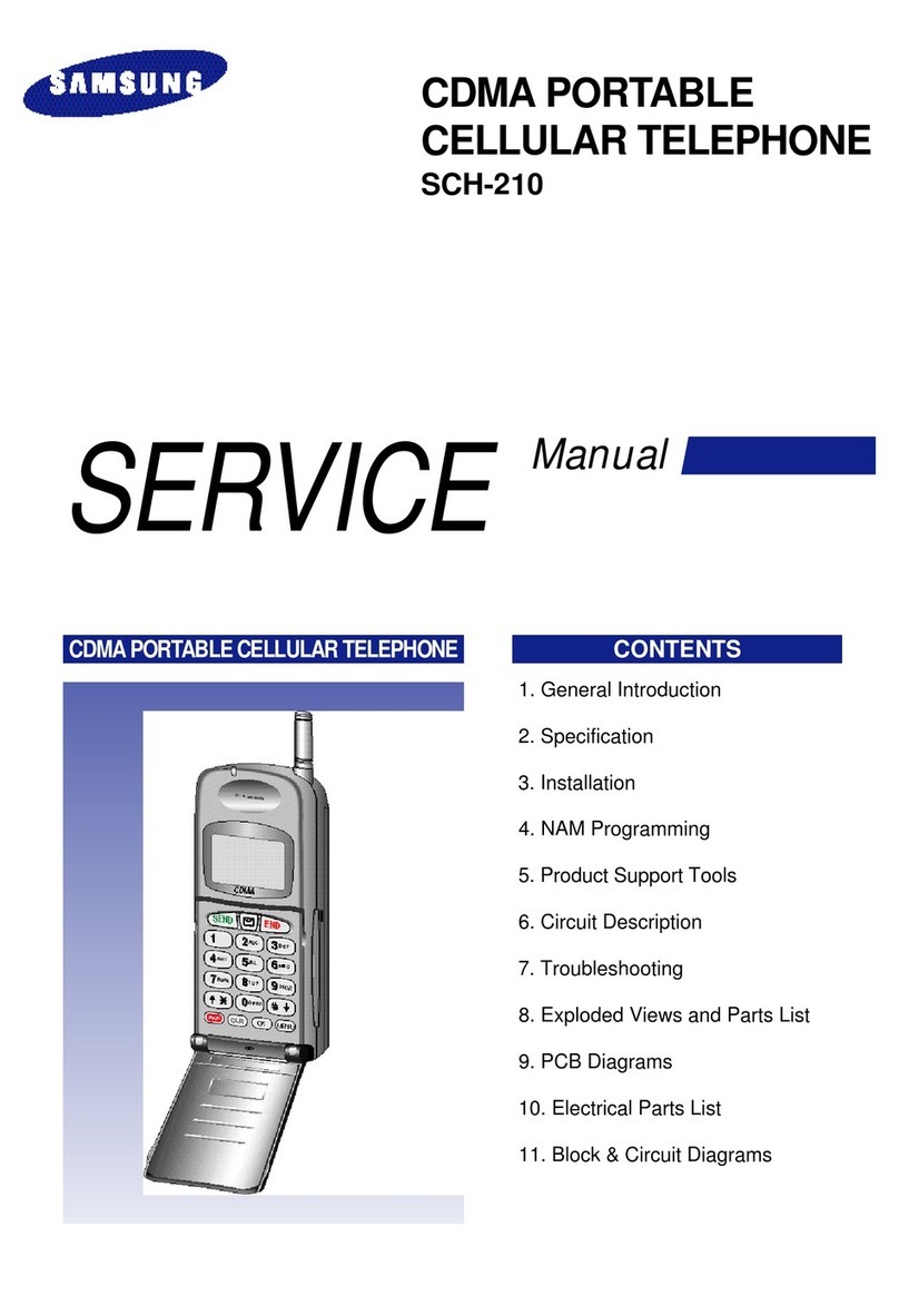 Samsung SCH-210 Service manual