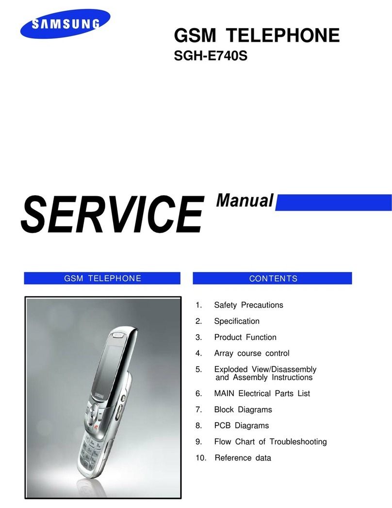 Samsung SGH-E740S User manual