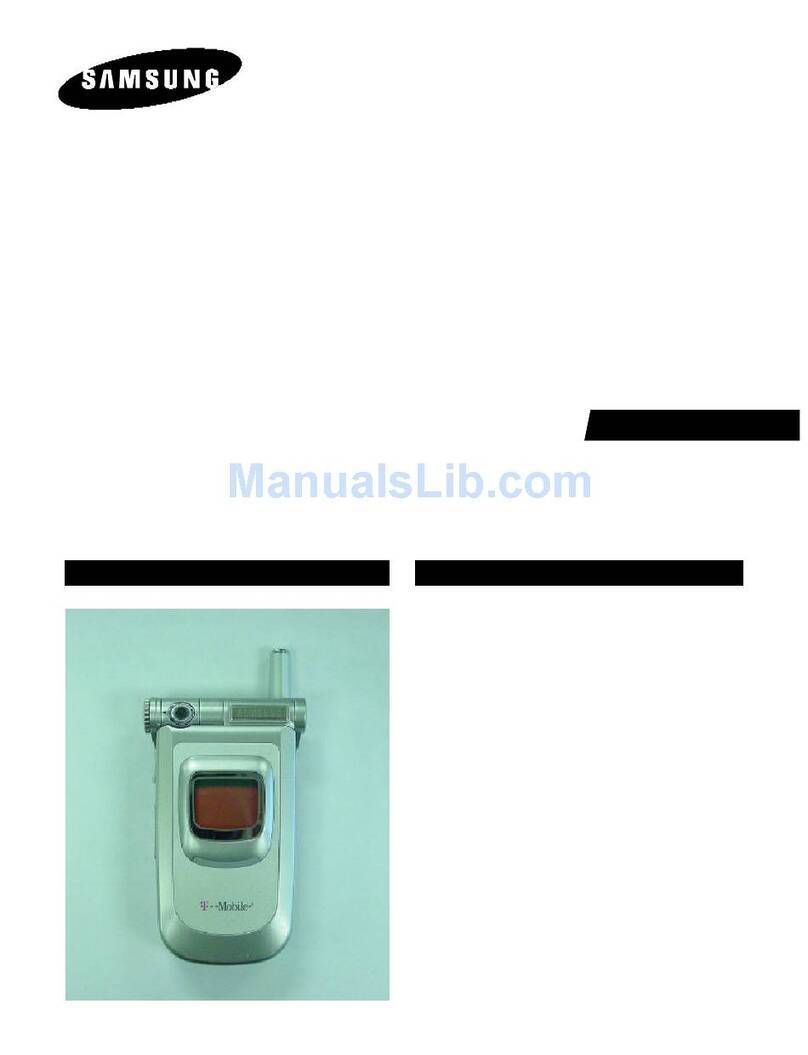 Samsung SGH V205 Service manual