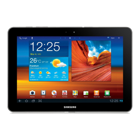 Samsung Galaxy Tab GT-P7500 user manual