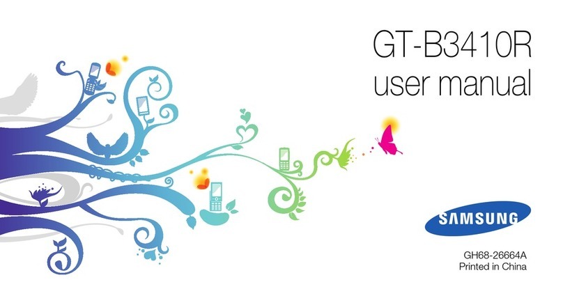 Samsung GT-B3410R User manual