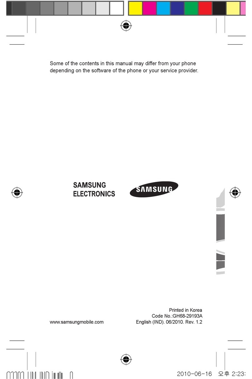 Samsung GT-C3303 user manual