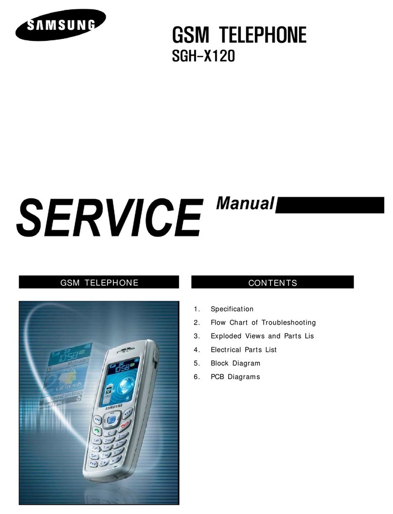 Samsung SGH-X120 User manual